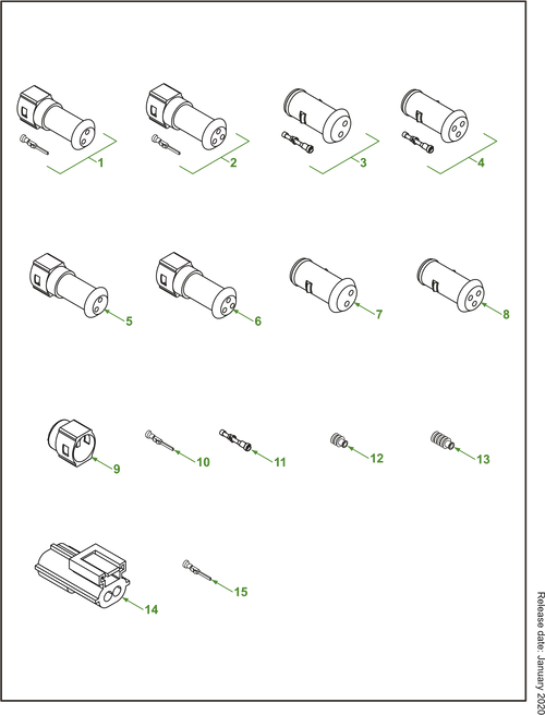 Parts Electrical Parts Amp Econoseal electrical parts Groeneveld